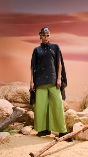 Black Guava Kaftan Shirt
