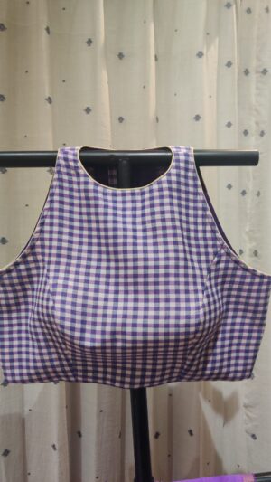 Jamdani Holter Nack Blouse