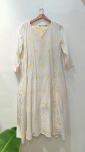 Mango Jamdani Kurti Set