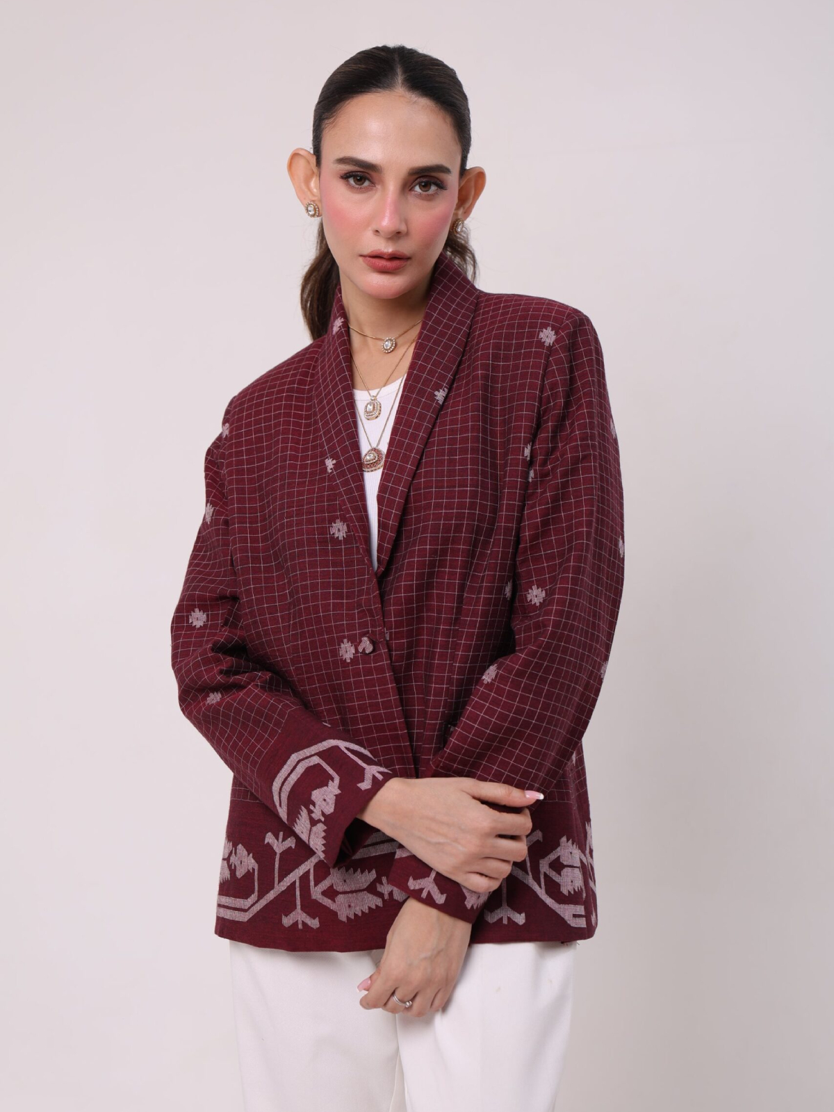 Jamdanii Blazer Jacket